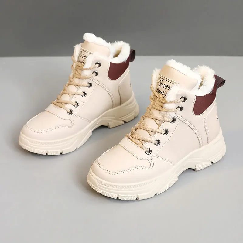 Women Snow Boots High End Plush Winter Boots Fashion Comfort Sneakers for Woman Keep Warm Non Slip Casual Shoes Zapatillas Mujer