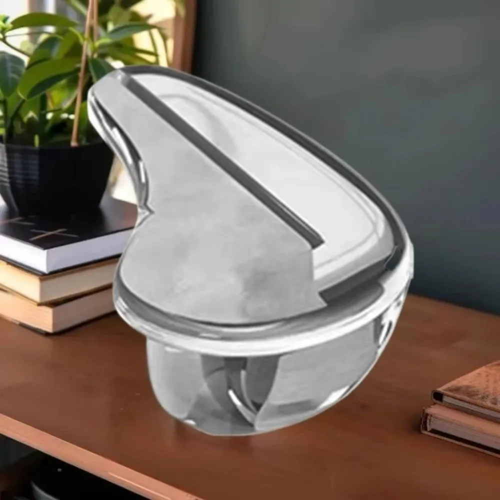 4/10 pezzi protezioni angolari in silicone copertura protettiva per angoli da tavolo trasparente anti-collisione protezioni angolari per mobili trasparenti