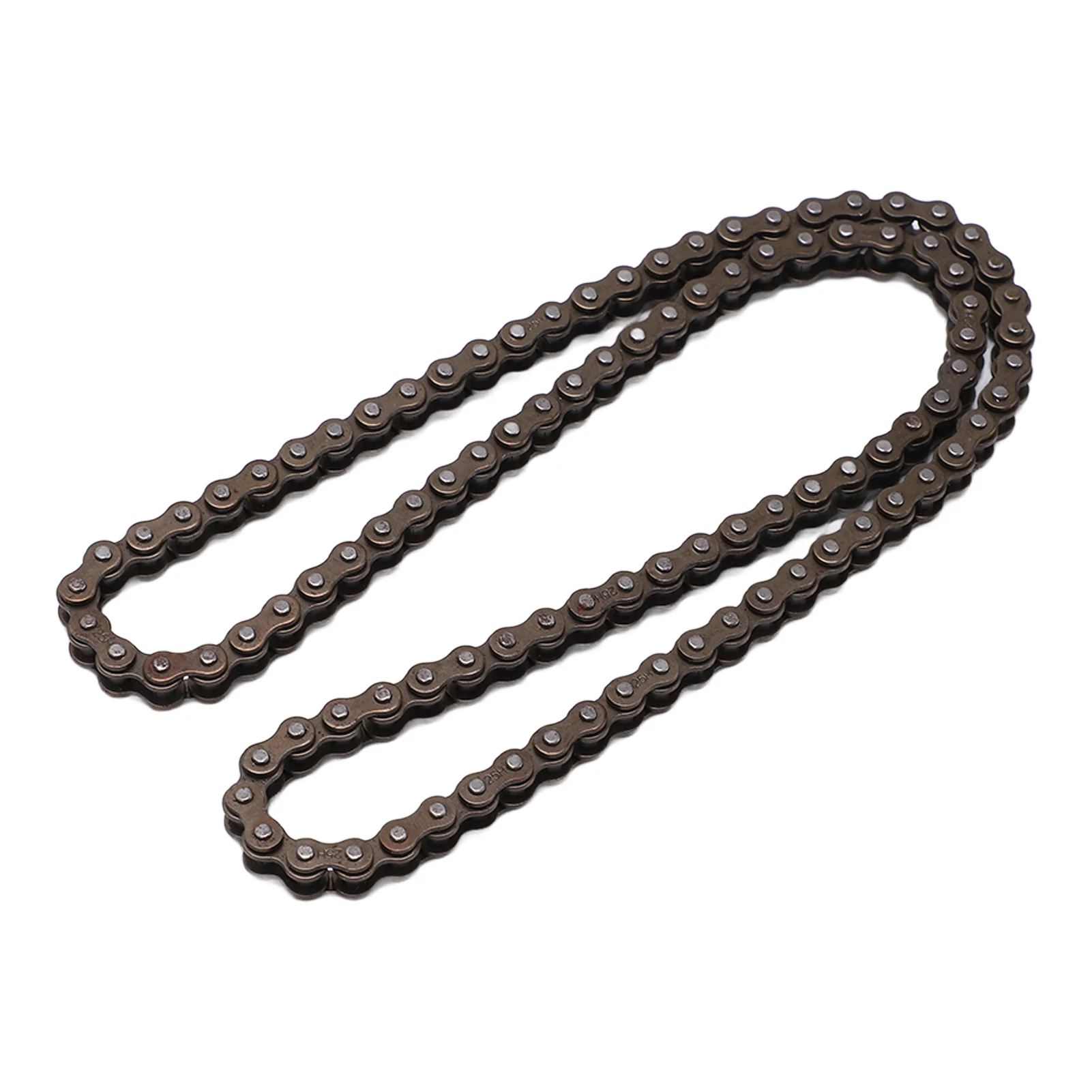 100 Links Chain 25H 100 Links Chain Replacement Fits for 43cc 47cc 49cc Chinese Pit Bike Pocket Bike Mini Bike Chain Replacement