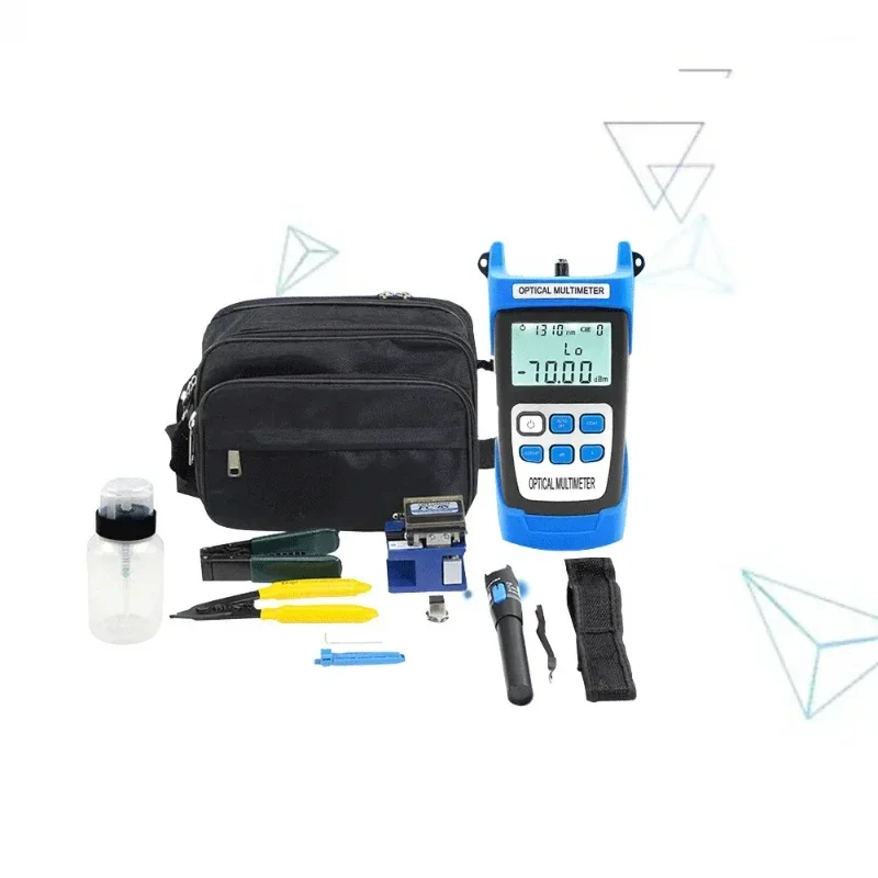 

FTK-500 Deluxe Fiber Optic Fusion Splicing Tool Kit Includes All Cable And Fiber Preparation ToolsHot Sales