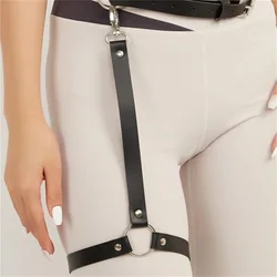 Women Sexy Leg Harness garter Belts Leather Harness Belts Waist Thigh Garter Gothic Clothing Accessories Festival Rave Outfit