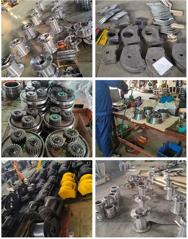 12V Hydraulic Winches Suitable for Off-road Vehicles 10000 lb 15000 Lbs 20,000 lb Marine Winches with Wire Rope