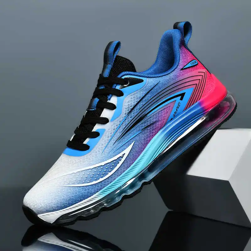 نعل مسطح للتنس للرجال مصمم أحذية البغال أحذية رياضية للرجال 36 مقاس الرجال أحذية زرقاء رياضية خياطة صناعية Loofers