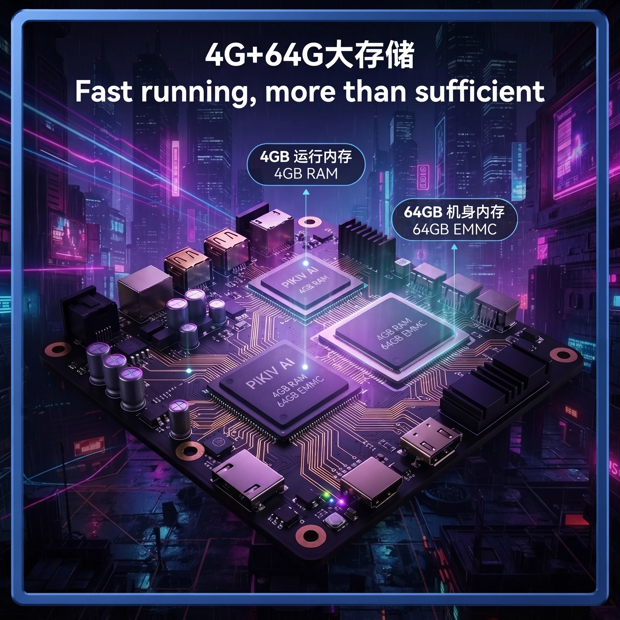 Оригинальная ТВ-приставка PIKIV 7P PLUS AI MAGIC BOX 2026 года, 4G DDR 64GB, Wi-Fi 6 (2.4G/5G), BT5.2, хит продаж в Корее, Японии, Канаде, Австралии