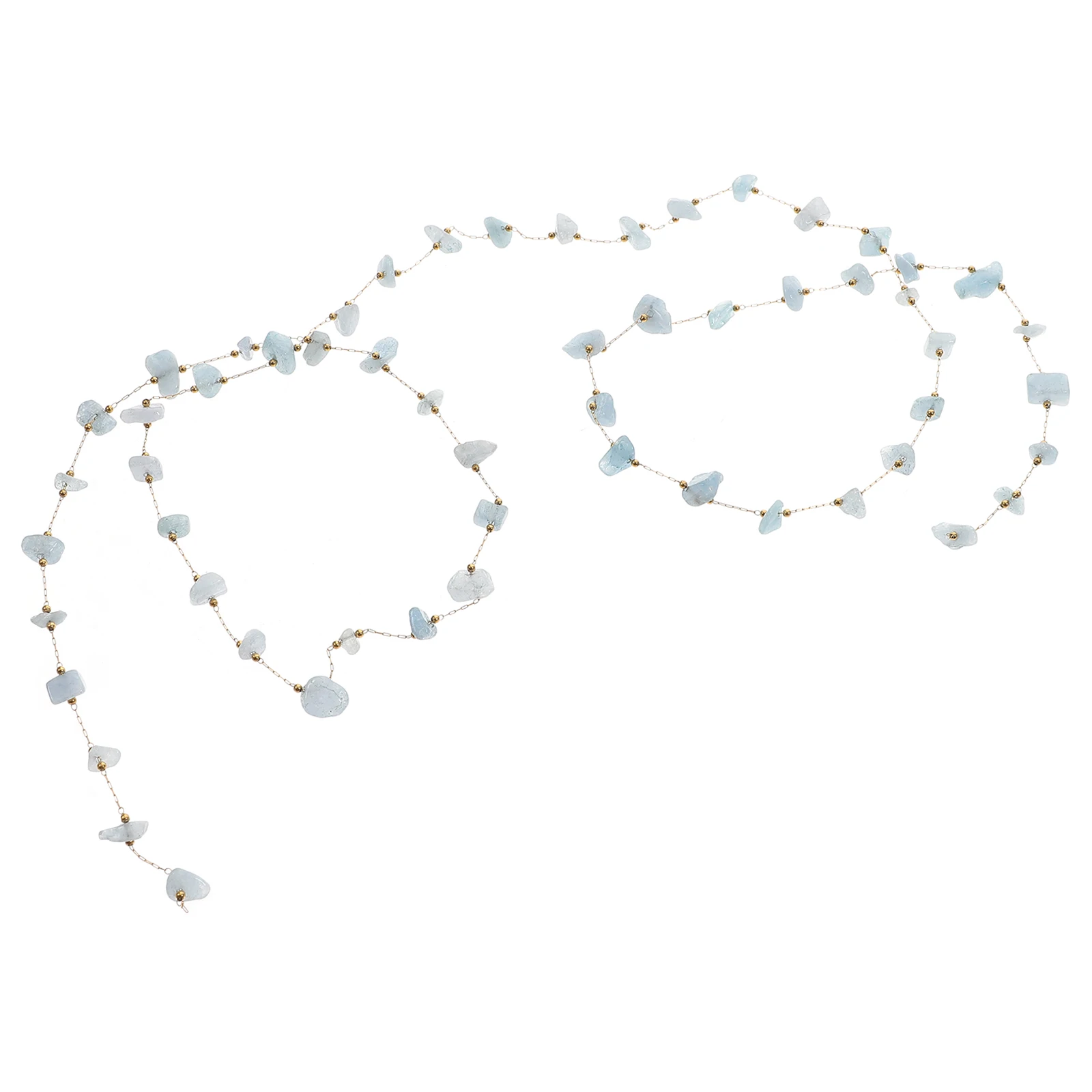 

Crystal Necklace s Chain Stone Beads Stone Beads Roll String Decor DIY Jewelry Craft Making Unisex