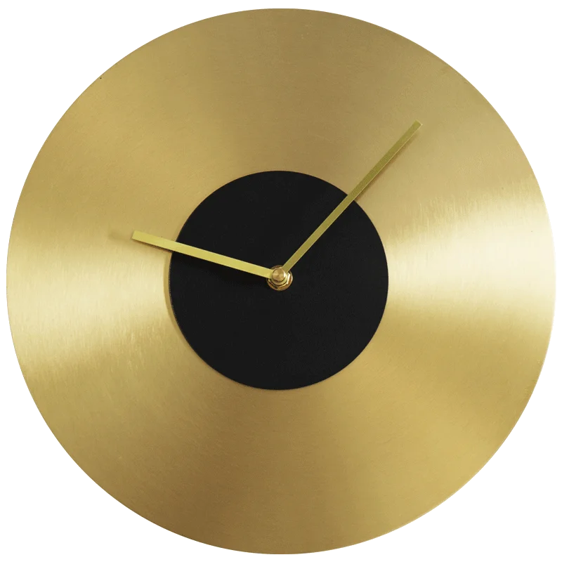 Wohnzimmer-Wanduhr Dekorative Haushaltswanduhr Geräuschlose Scheiben-Wanduhr