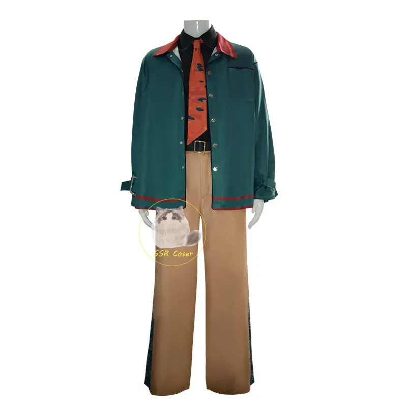 لعبة كاميشيرو روي مشروع سيكاي المرحلة الملونة! الفذ حية سيئة فرقة تأثيري حلي موحدة شعر مستعار هالوين Clothing6;d'3,h'7.b;