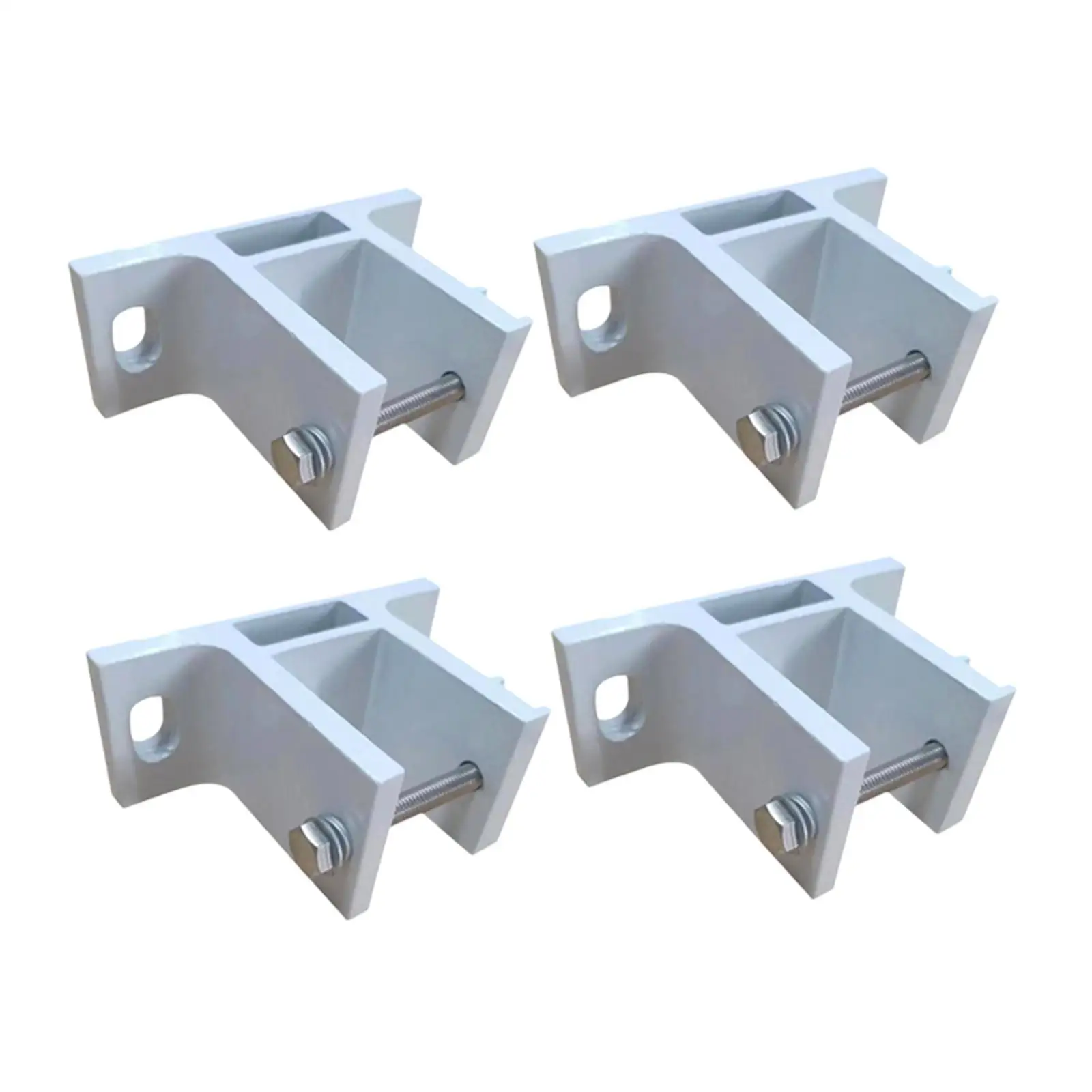 4Pcs Awning Mounting Bracket Professional Repair Parts Accessories Shade Canopy Support for Yard Sun Protection Awning Deck