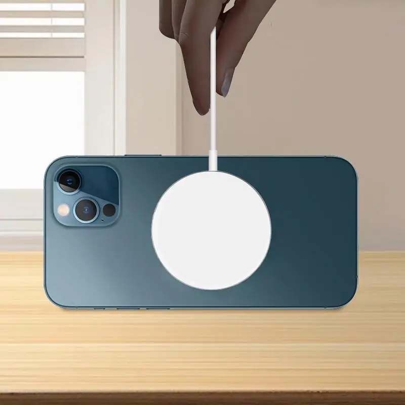 2in1 interface 15w Fast Magnetic Wireless Charger for Tablets & Smartphones Wireless Charging Pad Charging Phone Accessories