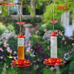 2024 nuovo mangiatoia per abbeveratoio per colibrì mangiatoia per uccelli da appendere all'aperto facile da pulire decorazione per giardino a prova di formiche mangiatoia per uccelli casa