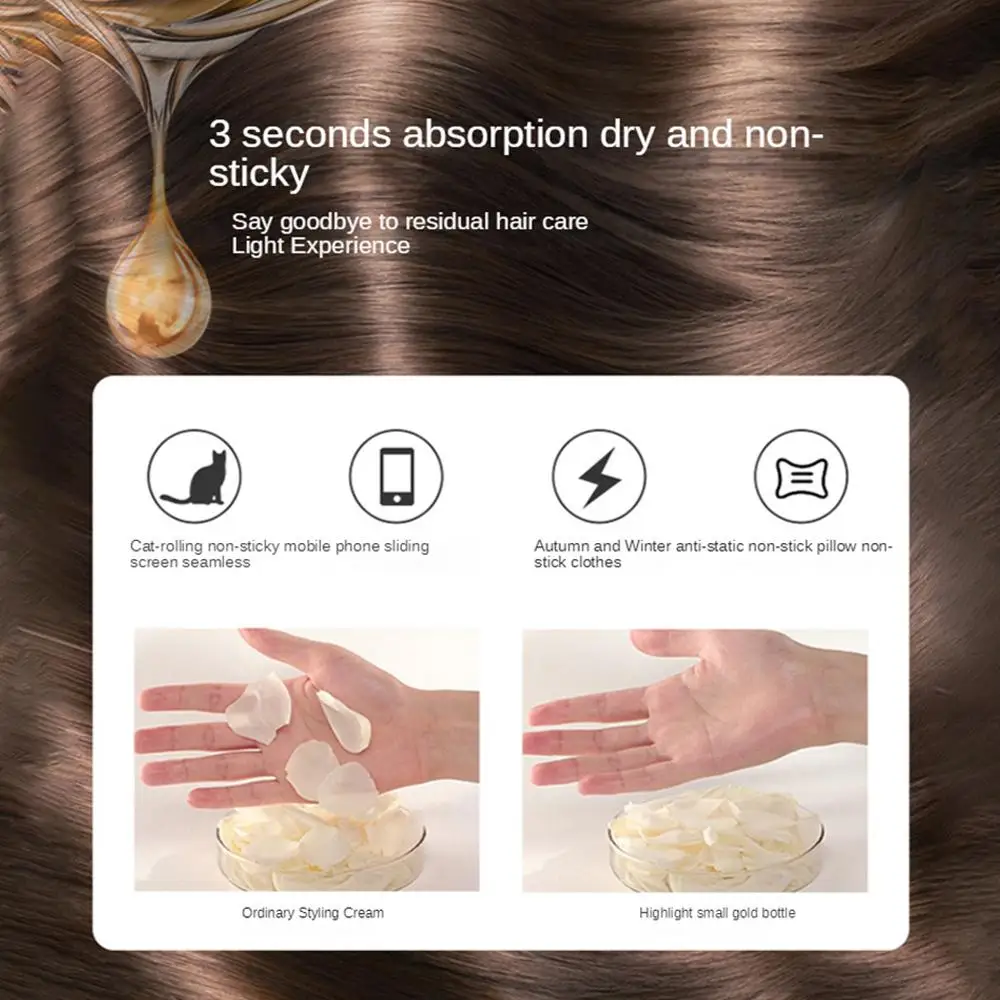 مصل الشعر بزيت الأركان المغربي منتجات إصلاح وتنعيم وتنعيم فروة الرأس التالفة علاج التجعد الأساسي المضاد للقشرة الشعر Ha Z2X1 #6