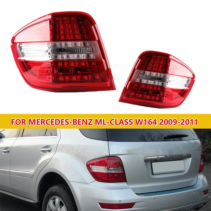 

Автомобильный светодиодный задний фонарь в сборе для Mercedes-Benz ML-Class W164 2009 2010 2011, сигнальная лампа заднего бампера, фонарь дальнего света, стоп-сигнал