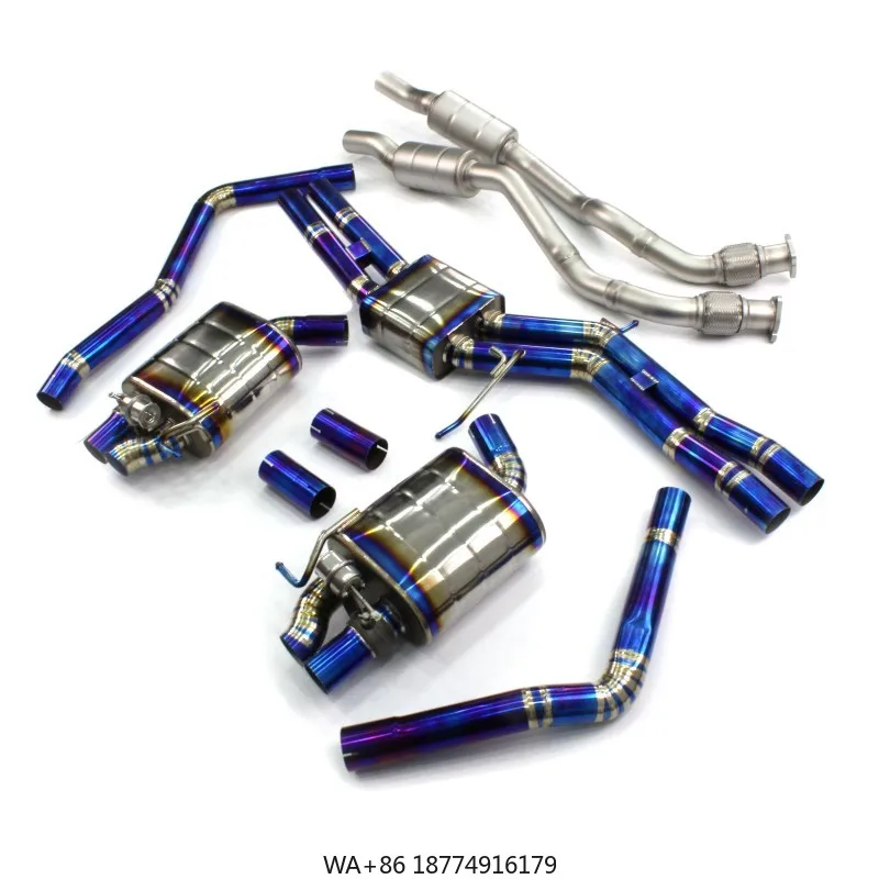 

Высокопроизводительная автомобильная выхлопная система для RS6 RS7 4.0L 2013, выхлопная труба и Catback