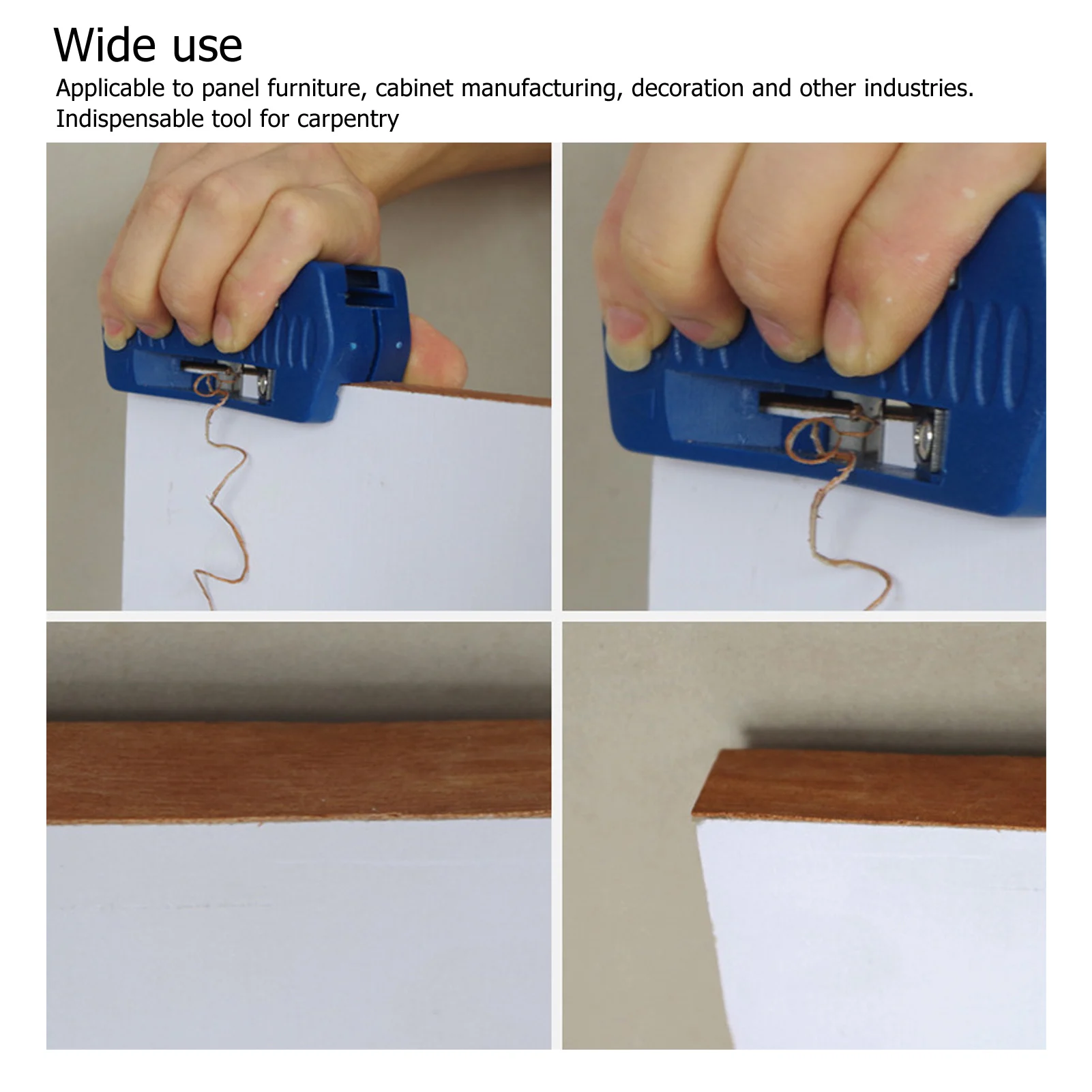 

Edge Banding Trimmer Handle Edge Trimmer Set Professional Steel Blades Woodworking Tools Trimming Knives Set