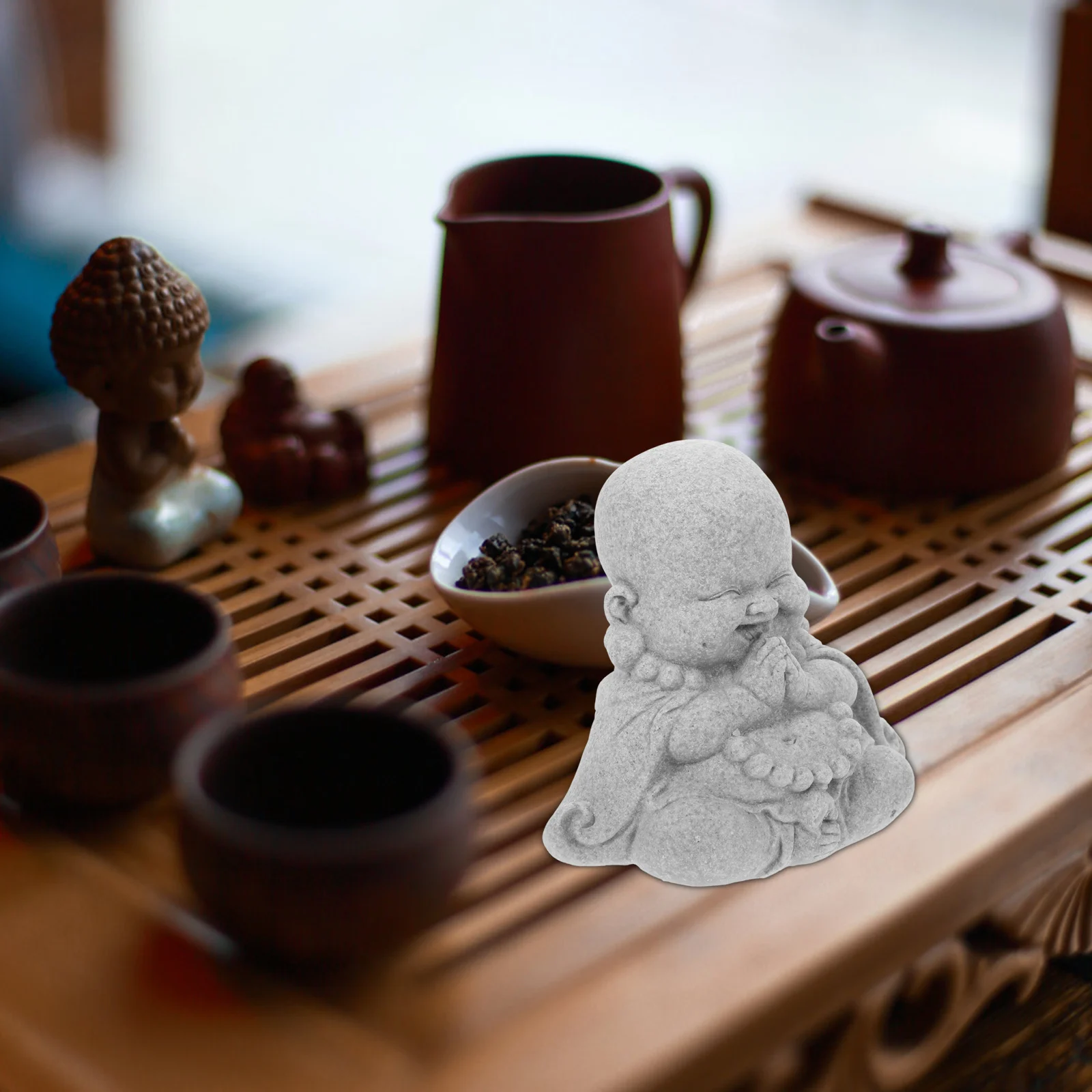 

Accessories Small Buddha Statue Ornaments Meditation Fish Tank Underwater Decor