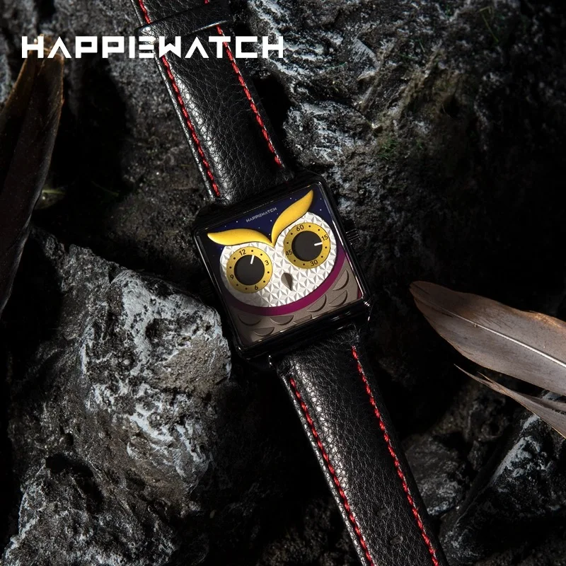 ساعة هابي الفاخرة للزوجين كوارتز ذهبية للرجال والنساء مقاومة للماء من الفولاذ المقاوم للصدأ وتاريخ الأسبوع وساعات يد تناظرية