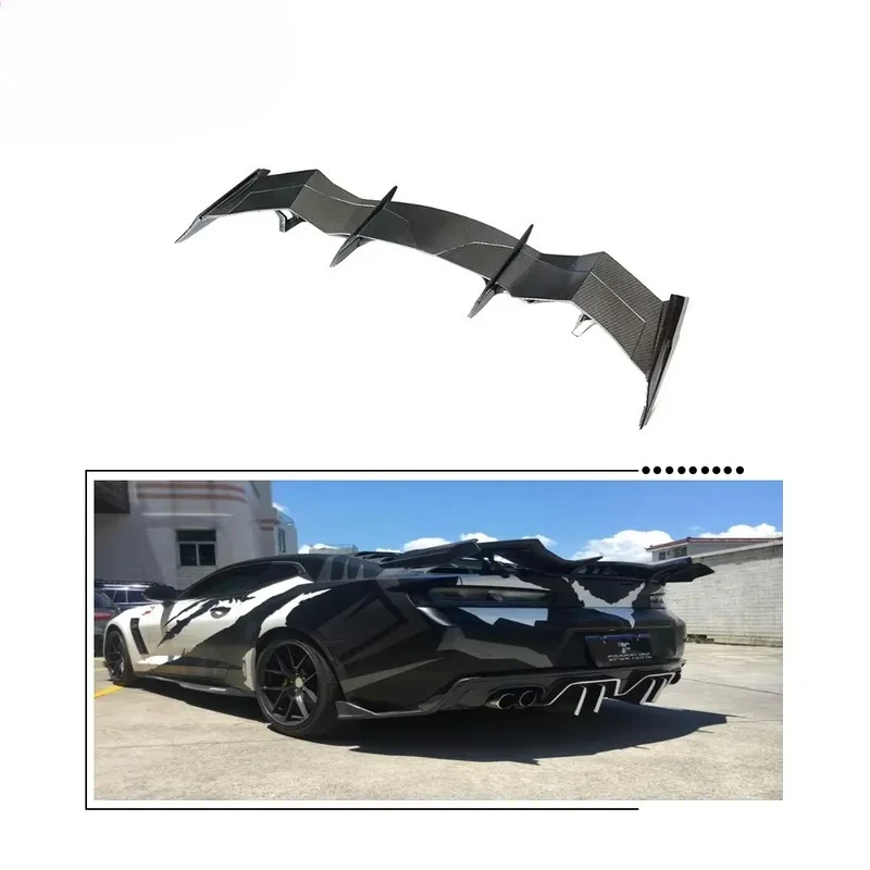 Real Camaro Carbon Fiber Trunk Wing Spoiler Fit for Camaro 2016-2019