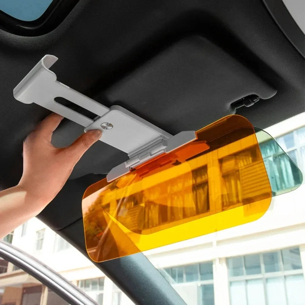 Polarized Car Sun Visor Anti-Glare Extender UV Blocking Sunshade with HD Night Vision Driving Goggle Sun Shade for Vehicle