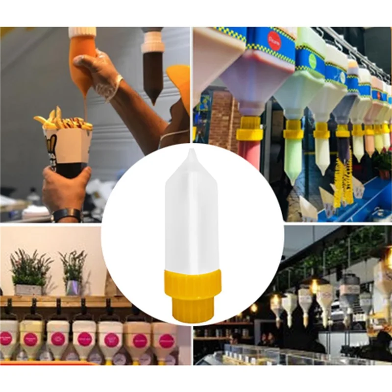 A05G-التحكم الكمي موزع الصلصة الفوهات موزع الصلصة الملحقات الفوهات العالمية لموزع الغذاء