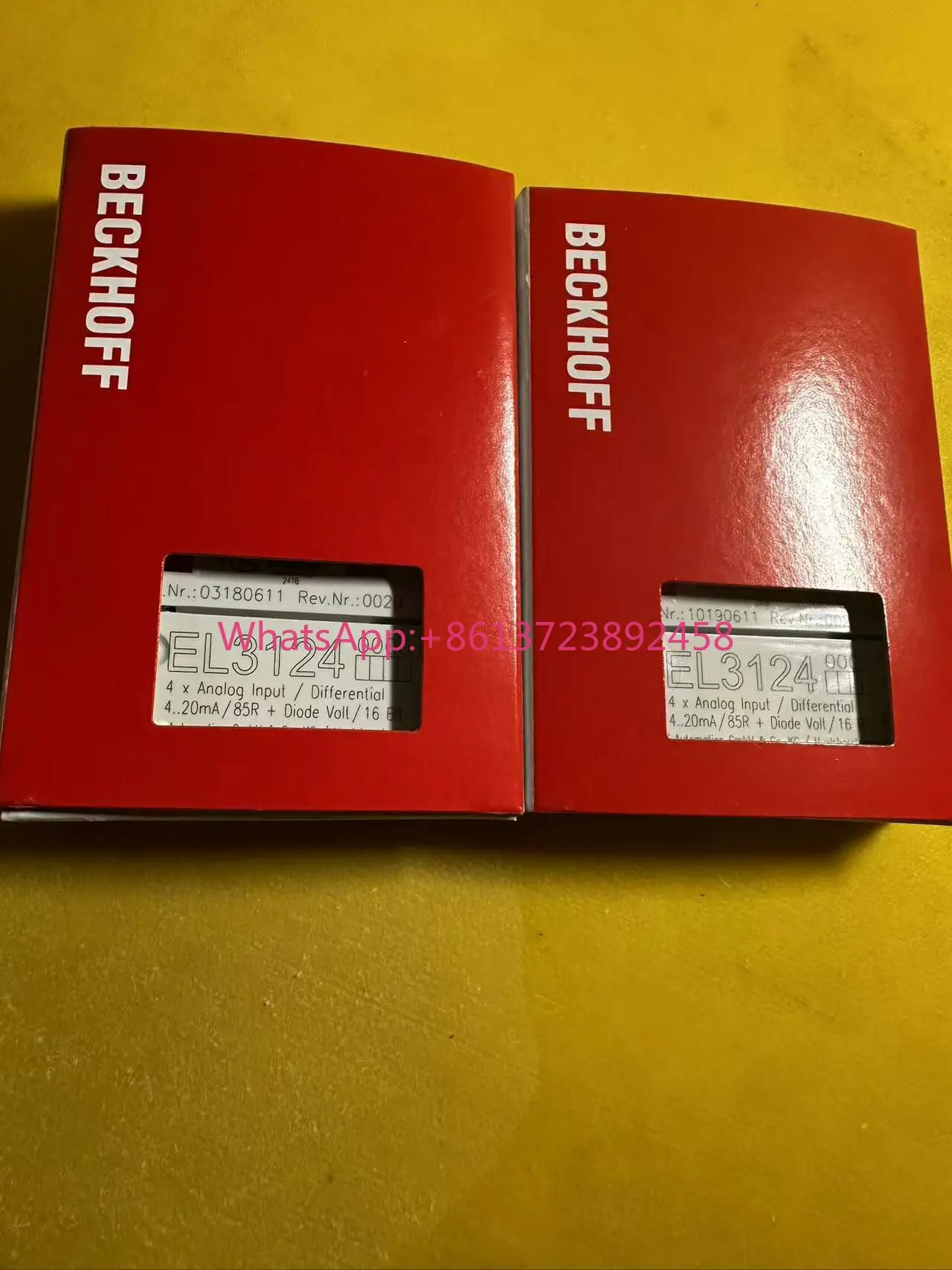 

Beckhoff module EL3124 brand new and original High quality