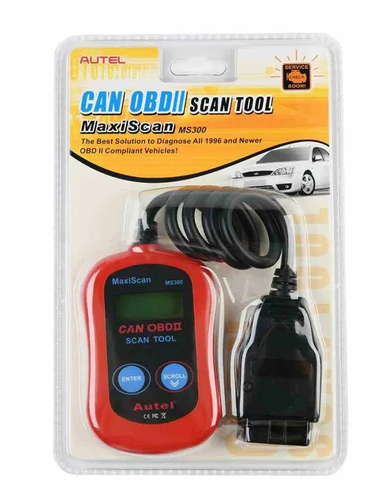 Daotong AUTEL_MS300\'OBD-II Fault Detector Reads Clears Error Codes Resets OBD Status