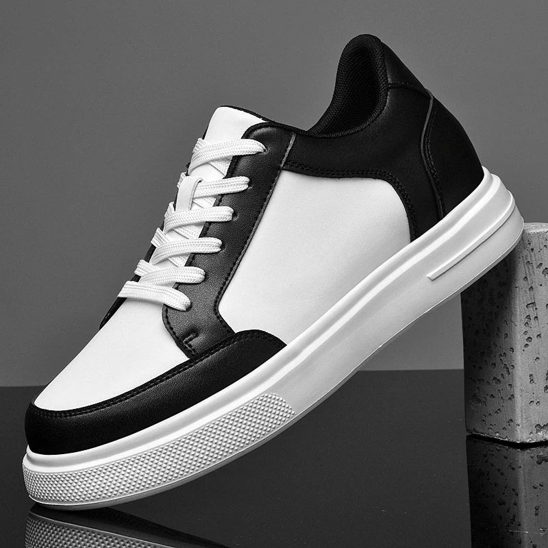Men Elevator Height Increase Shoes Sneakers Shoes for Men 10cm Sports Casual Invisible Inner Heightening 8cm White Shoes2026