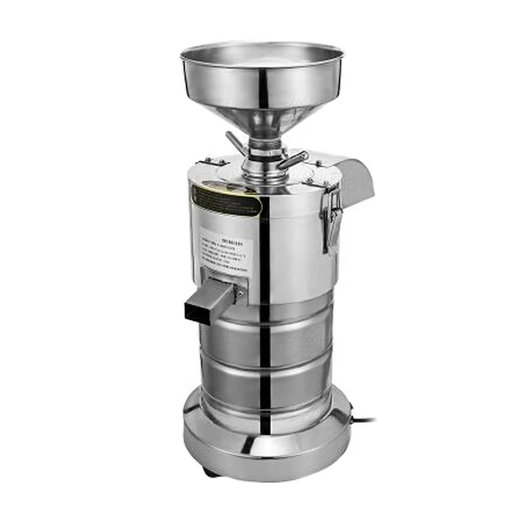 Máquina trituradora de granos de Tofu comercial chino, 220V, 110V, pequeño jugo de soja y almendra, máquina trituradora de leche de soja