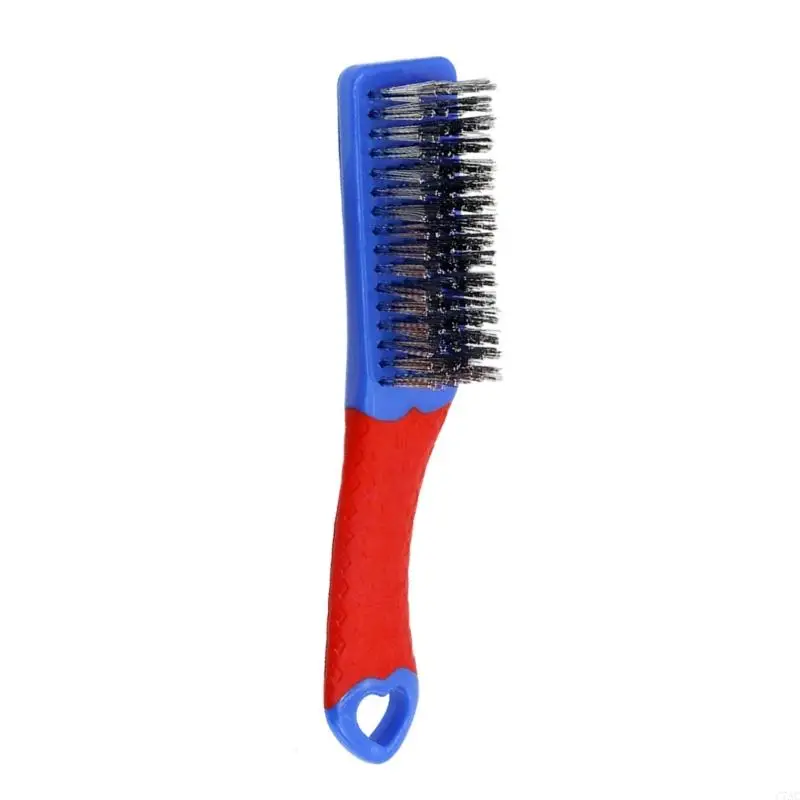

Stainless Steel Cleaning Brush For Metal Surfaces Rust Oxidation Removal Multiuse Scrubber Brush for Automotive Home Use C7AC