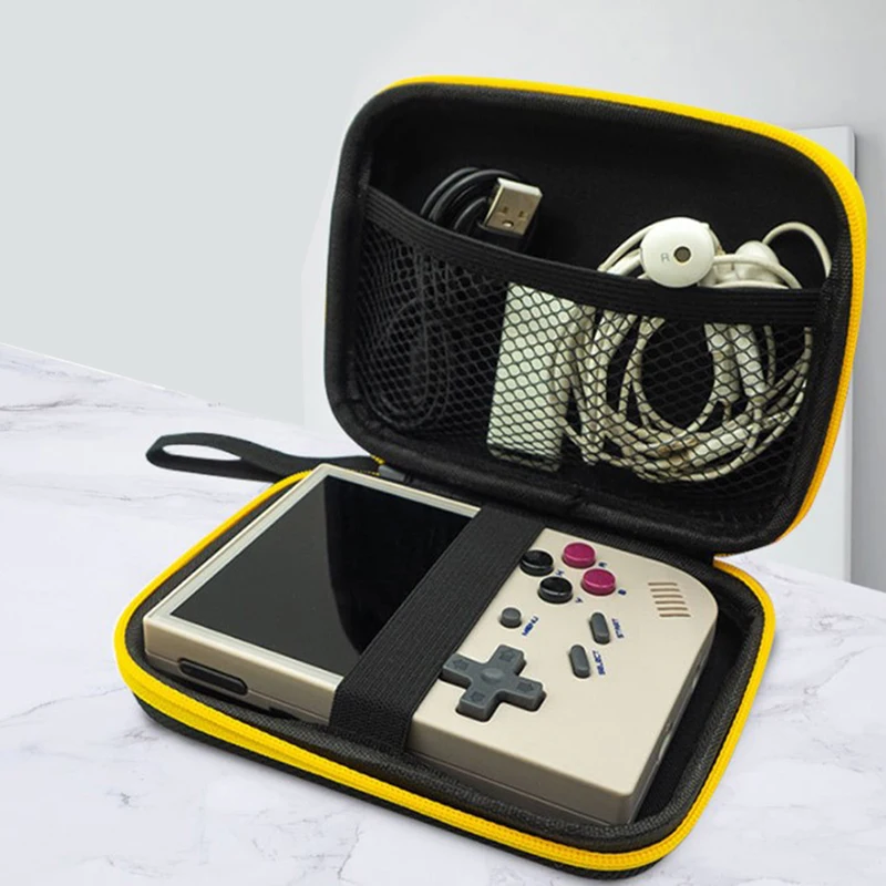 

Black Bag for RG35XX for RG353V Retro Handheld Game Player Black Case of Video Game Console Portable Mini Bag