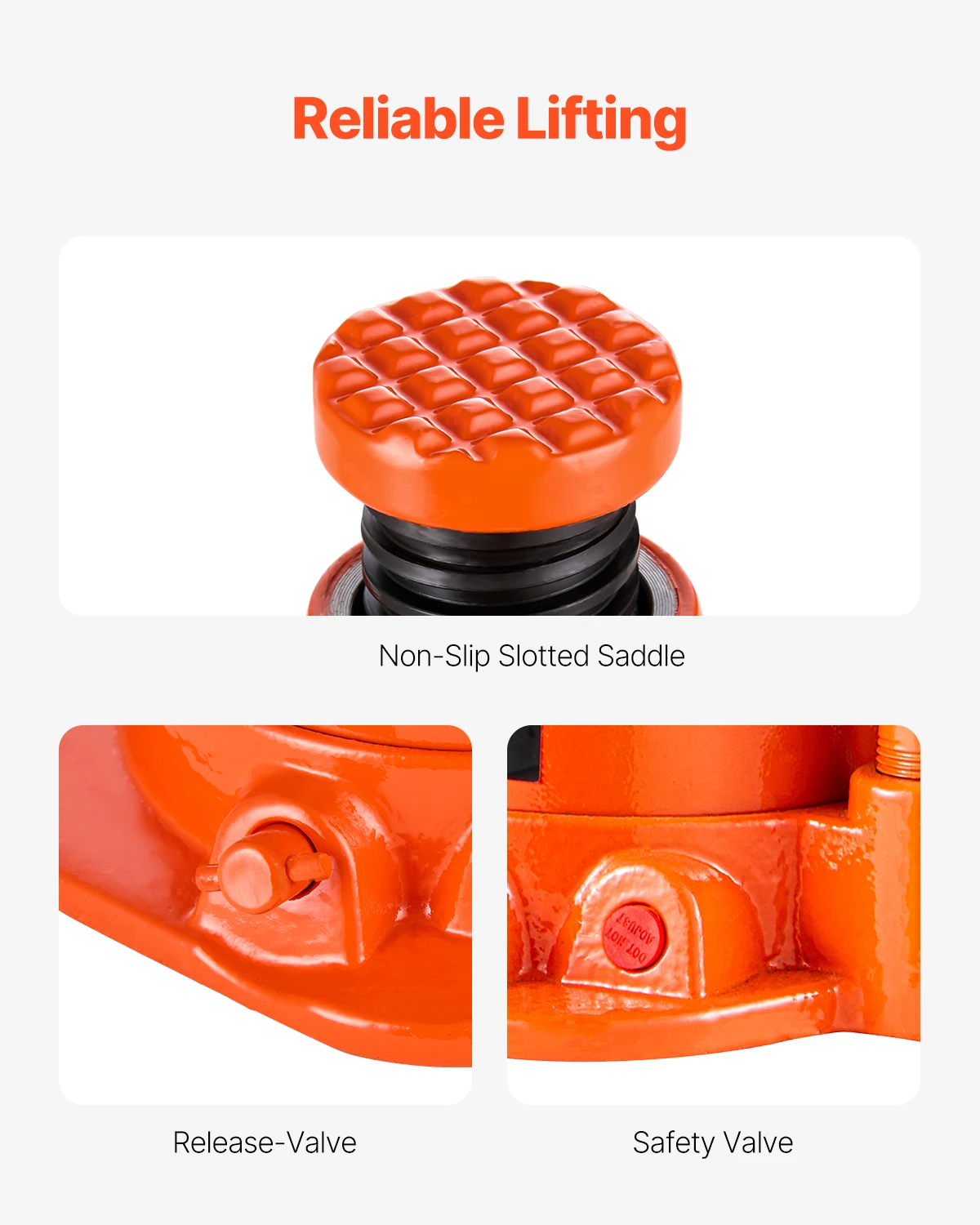 Heavy-Duty Hydraulic Bottle Jack 6