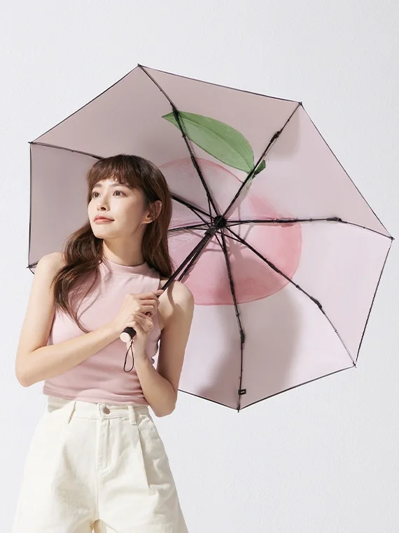 

Портативный зонт Banana Le Fun с защитой от ультрафиолета, солнцезащитный, непромокаемый, женский, два в одном, новый, из нержавеющей стали