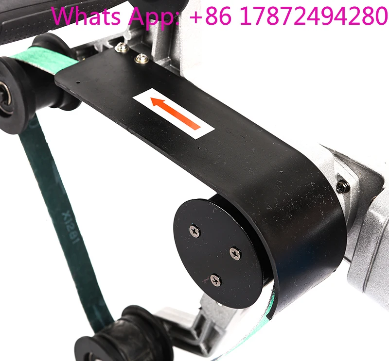 Factory Sale Various Widely Uzed Handheld 800w Stainless Steel Pipe Polisher Belt Sander With Variable Speed