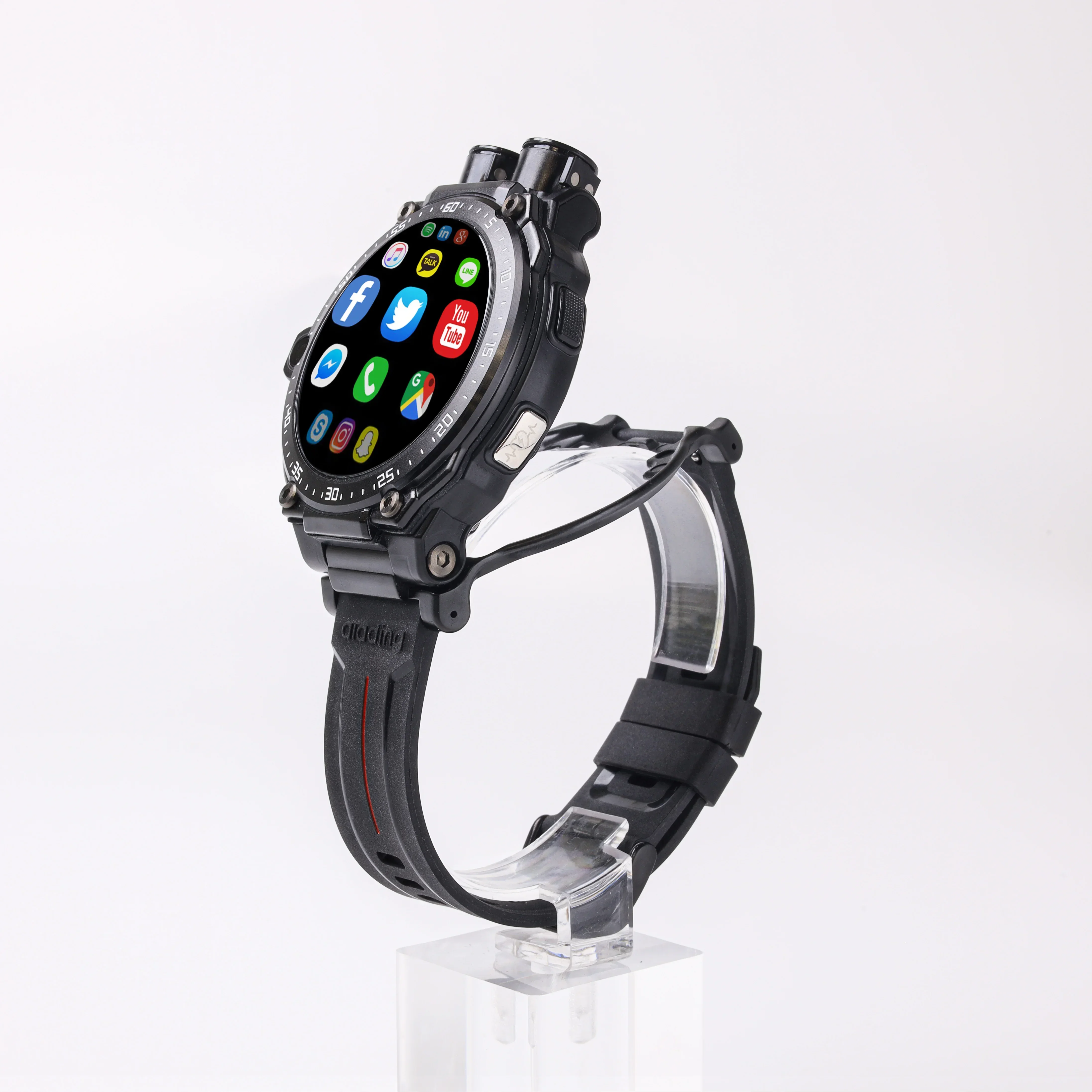 Dual camera 2 million + 2 million real-time positioning smart watch TWS