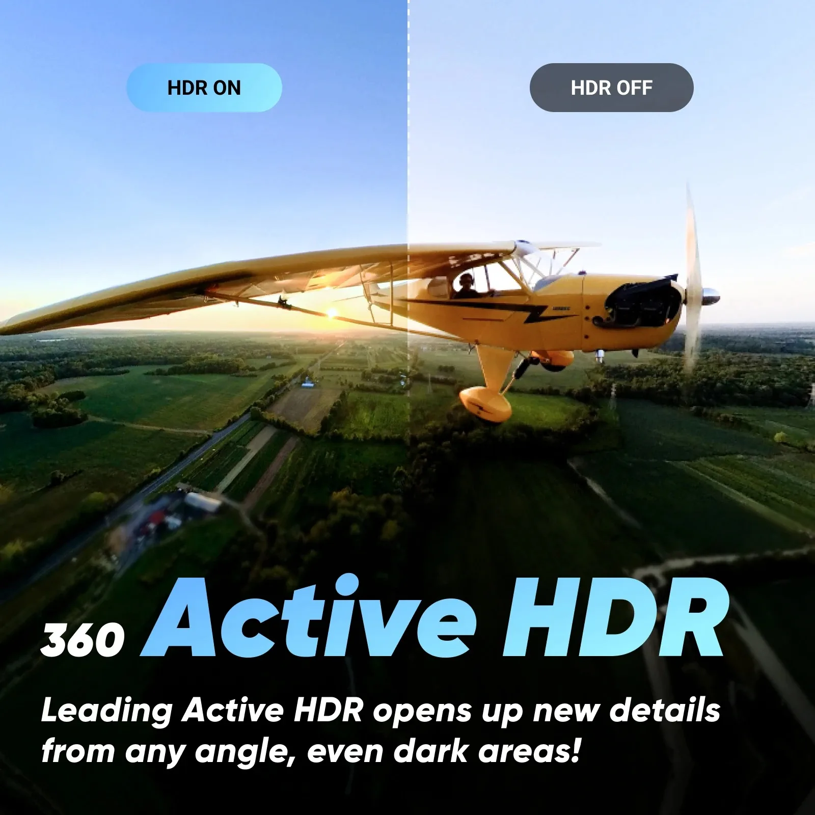 Insta360 X3 - كاميرا عمل مقاومة للماء 360 درجة تتميز بمستشعرات بدقة 48 ميجابكسل مقاس 1/2 بوصة ودقة فيديو HDR نشط بدقة 5.7K 360 بدقة 72 ميجابكسل #2