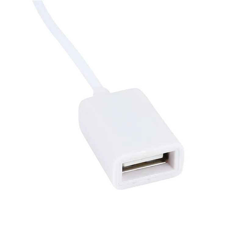 

A33T-4Pcs 3.5Mm Male AUX Audio Plug Jack To USB 2.0 Female Converter Cable Cord Car MP3