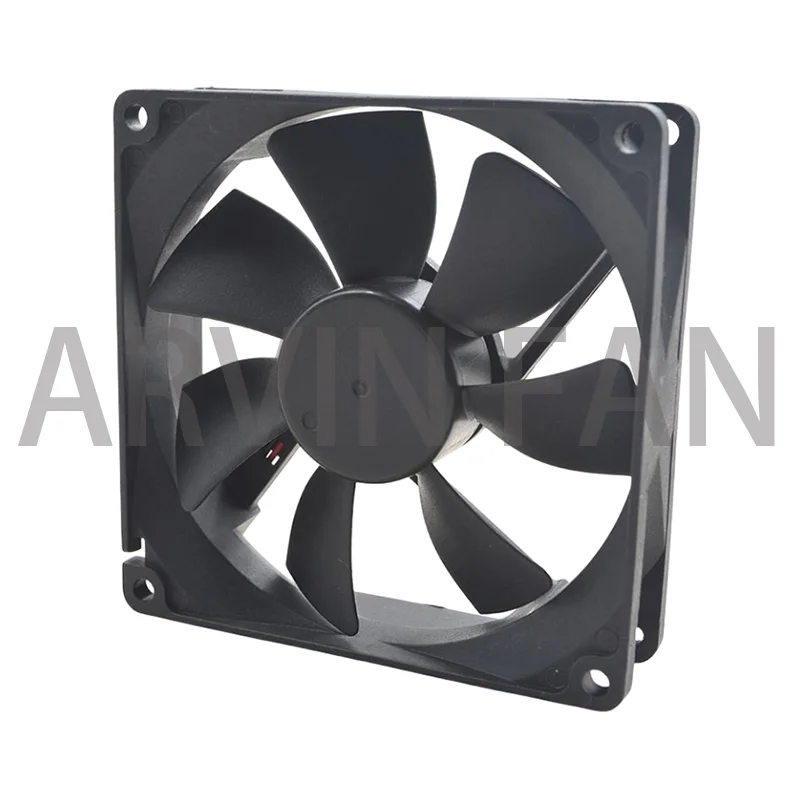 FD129225HB DC 12V 0.26A 90x90x25mm 2-Wire Server Cooling Fan