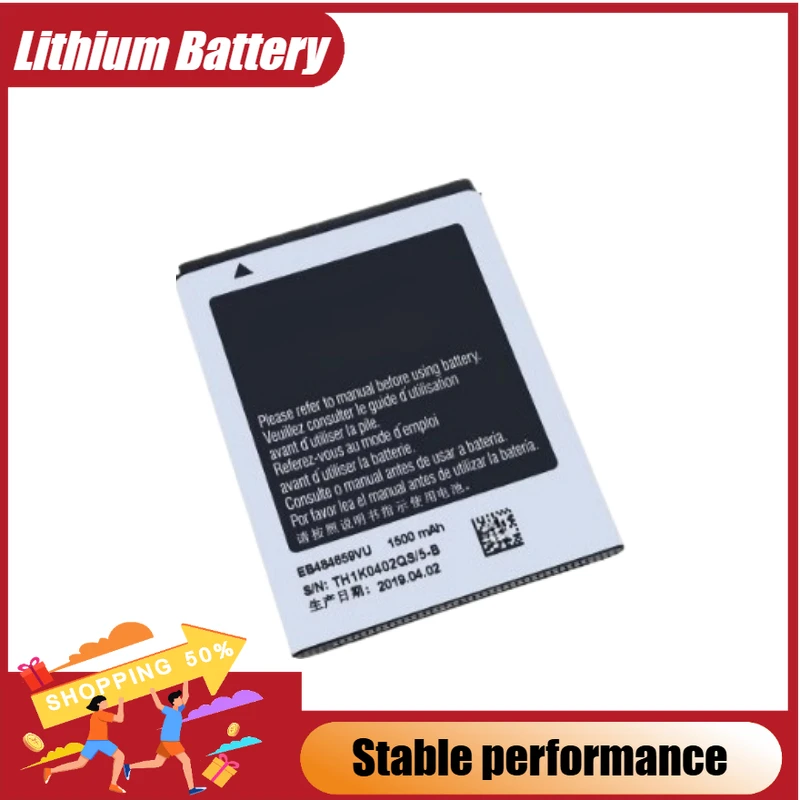 3,7 В 1500 мАч EB484659VU EB484659VA EB484659YZ Аккумулятор для телефона Samsung Galaxy W T759 i8150 GT-S8600 S5820 I8350 I519 S5690