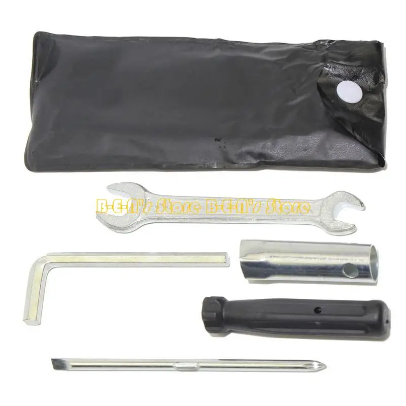 Y1AD 4Pcs Hardware Tool Home Improvement Open End Spanners Motorcycle Repair Tool Set Wrench Maintenance Tool for Motorcycle