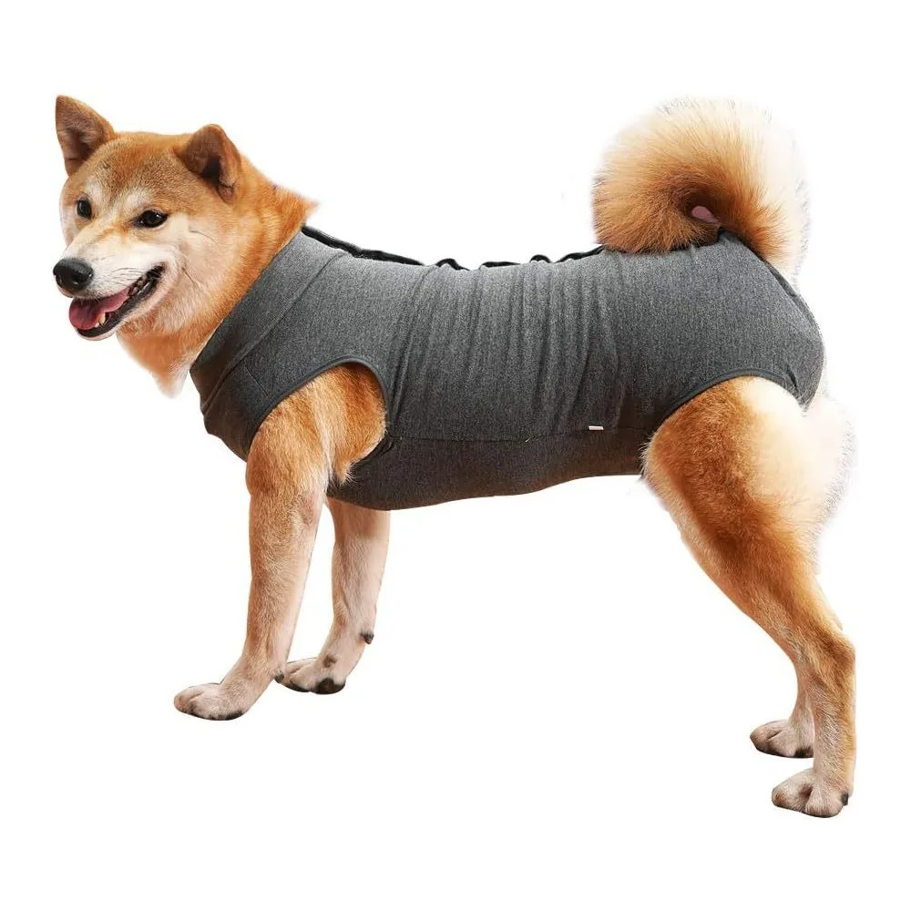 

Elastic Dog Recovery Suit Comfortable Adjustable Pet Anti-Lick Suit Washable Breathable Cat Weaning Suit Travel Use