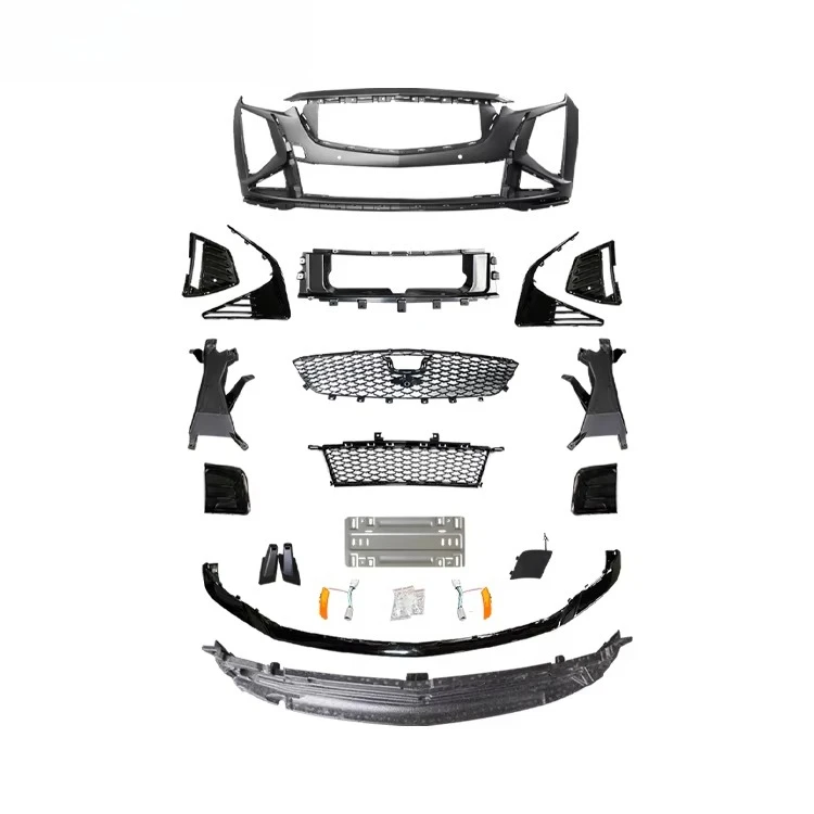 

Комплект обвесов из полипропилена для CT5: передний бампер Longya Black Wind для седана CT5