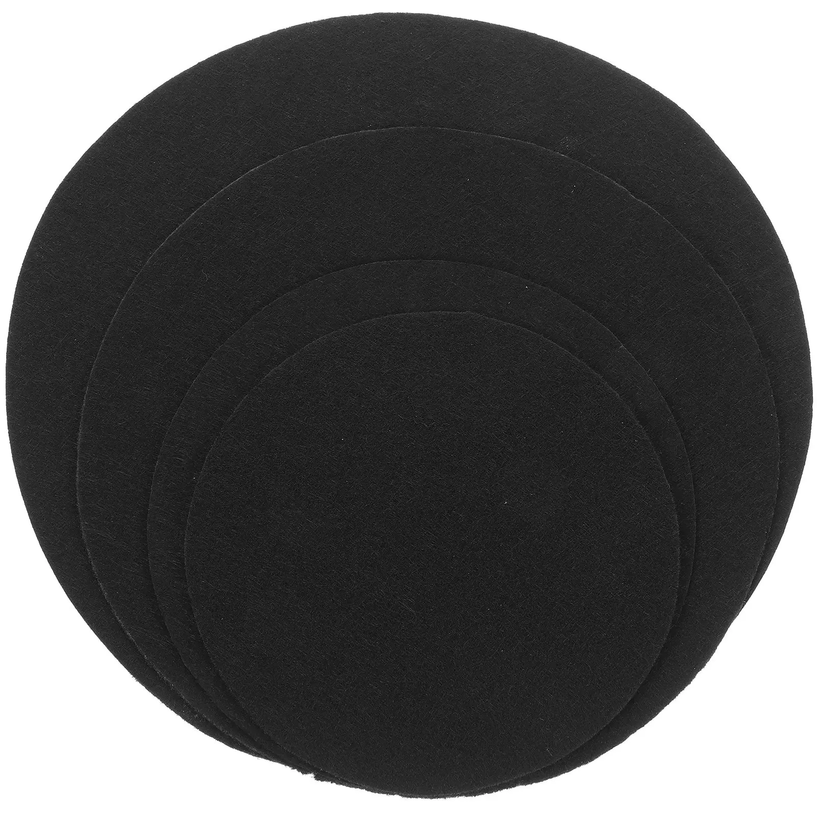 40Pcs Flowerpot Bottom Mat Round Breathable Plant Pot Pad for Drainage Air Permeability Bonsai Ceramic Planter Coaster Cushion