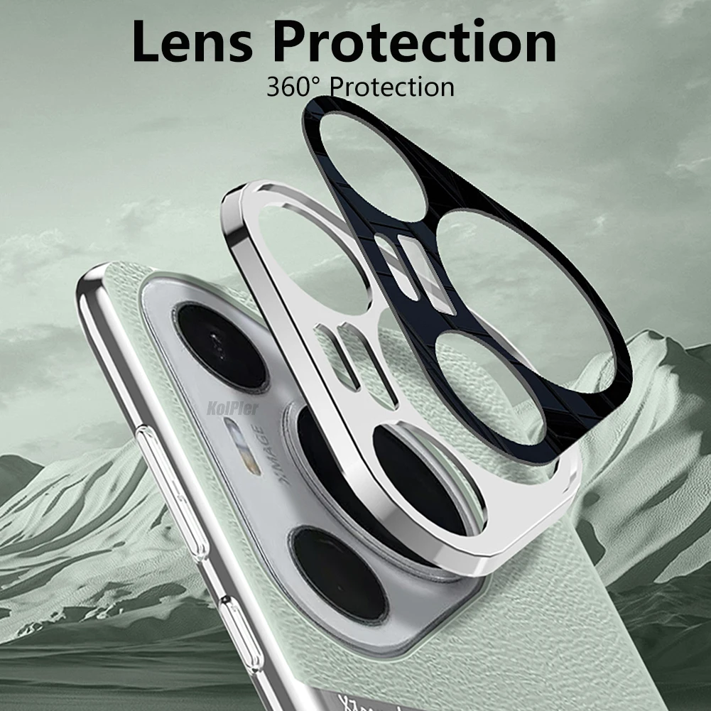 Original Case For Huawei PURA 70 ULTRA Luxury leather Hard Shockproof Cover For PURA70ULTRA Lens Protection Plating Skin Coque