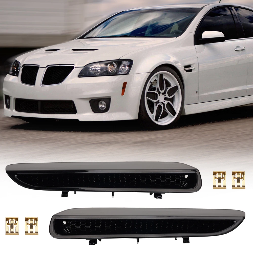 

2 шт. решетка капота, вентиляционные отверстия для Pontiac G8 GT GXP 2008 2009 года, решетка капота двигателя, вентиляционное отверстие