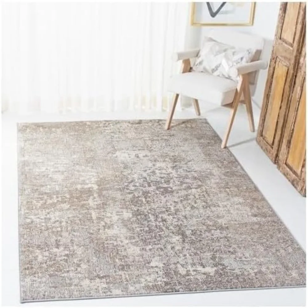 Modern Abstract Design, Non-Shedding & Easy Care, Ideal for High Traffic Areas in Living Room, Bedroom, Carpet