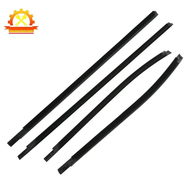 MN117611  MN117612  MN117615  MN117616  Door Window Belt Line Moulding for Mitsubishi L200 2005-2015
