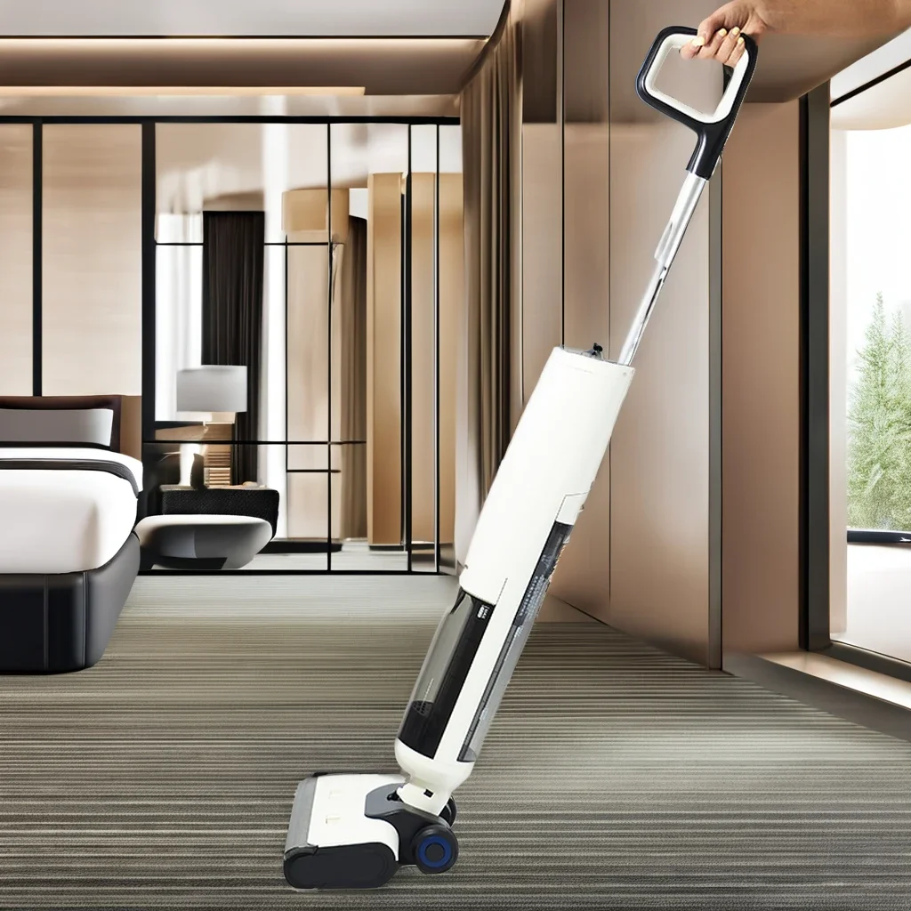 

Voice Prompt LED Screen Cordless Vacuum Cleaner Wet And Dry Floor Cleaning Electric Mop Wireless Household Floor Washer