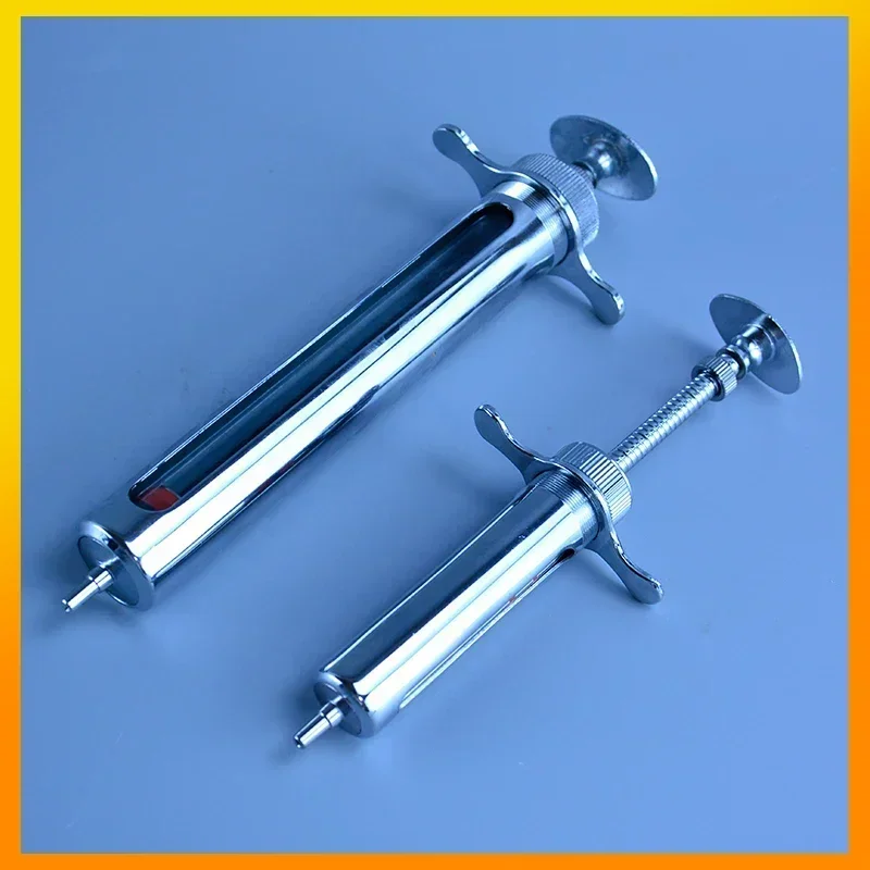 10-50ml Stainless Steel Syringe - Enema/Chemical Dispensing/Feeding Tool