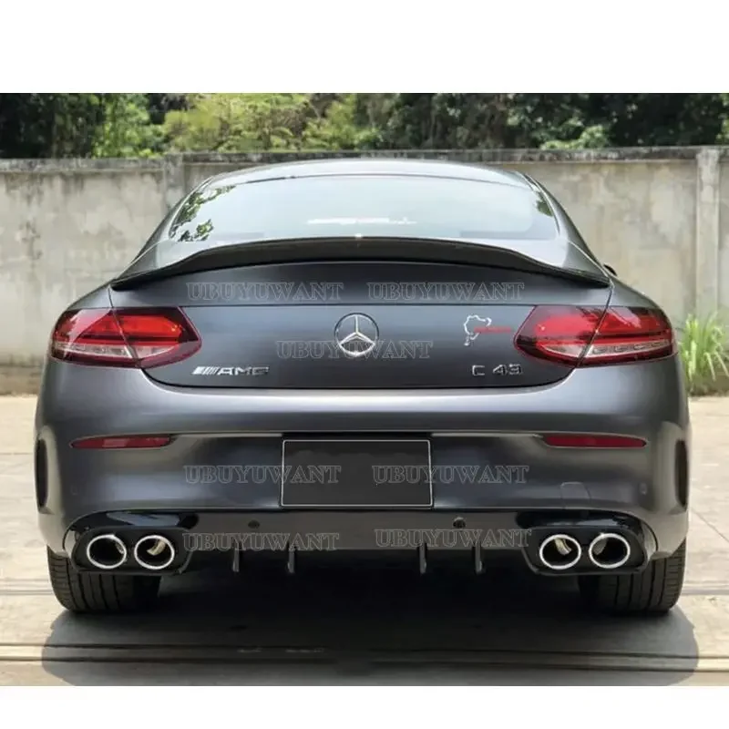 Tylny Spoiler dachowy ABS klasy C W205 do Mercedes Benz W205 Coupe 2015-2017 C63 AMG C200 C250 C180 C300 C350