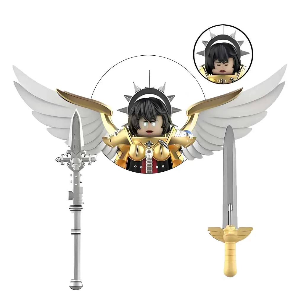 @MY jeux chauds briques Seraphim Celestine Imagifier blocs de construction dessin animé figurine Collection modèle poupées jouet cadeau d'anniversaire