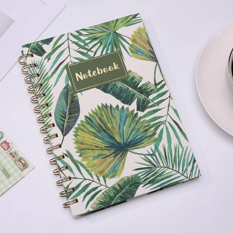 A5 Coil Notebook Agenda Daily Planner Planner English Notebook Notepad Monthly Schedule Book Stationery School Supplies